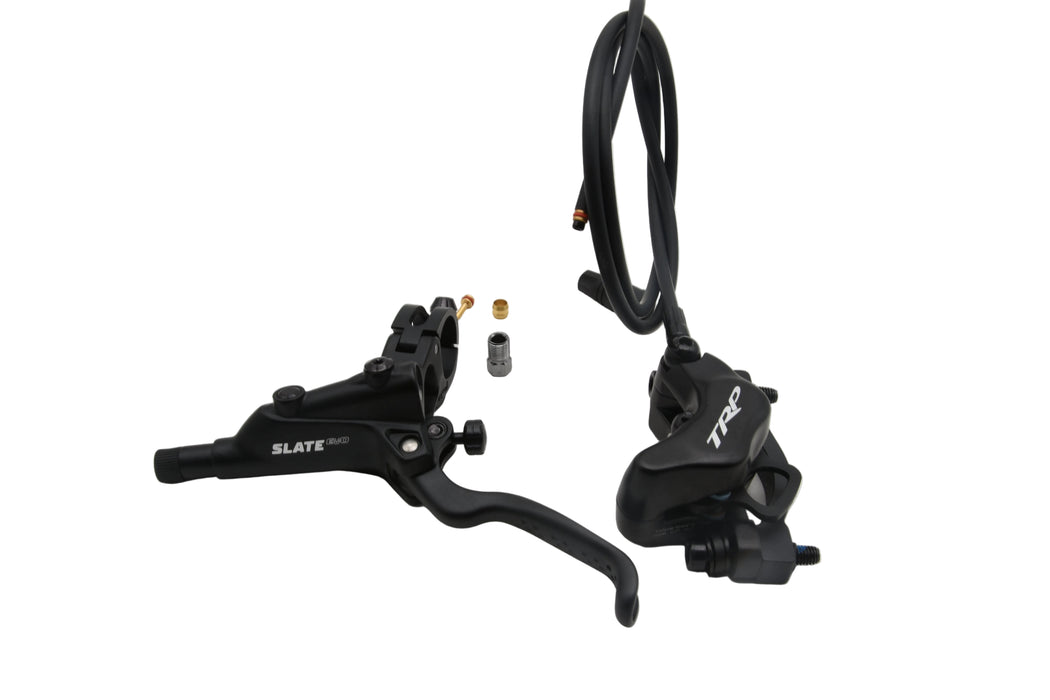 TRP Slate EVO HD-M807 4 Piston Front & Rear Hydraulic Disc Brake J-Kit set 850/1800mm