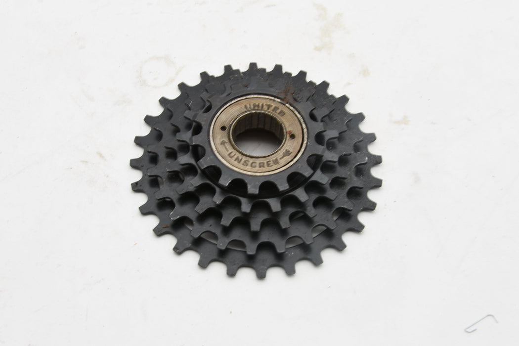 5 SPEED BIKE 14-28 NON INDEX FREEWHEEL COG ( CASSETTE FOR THREADED HUBS)