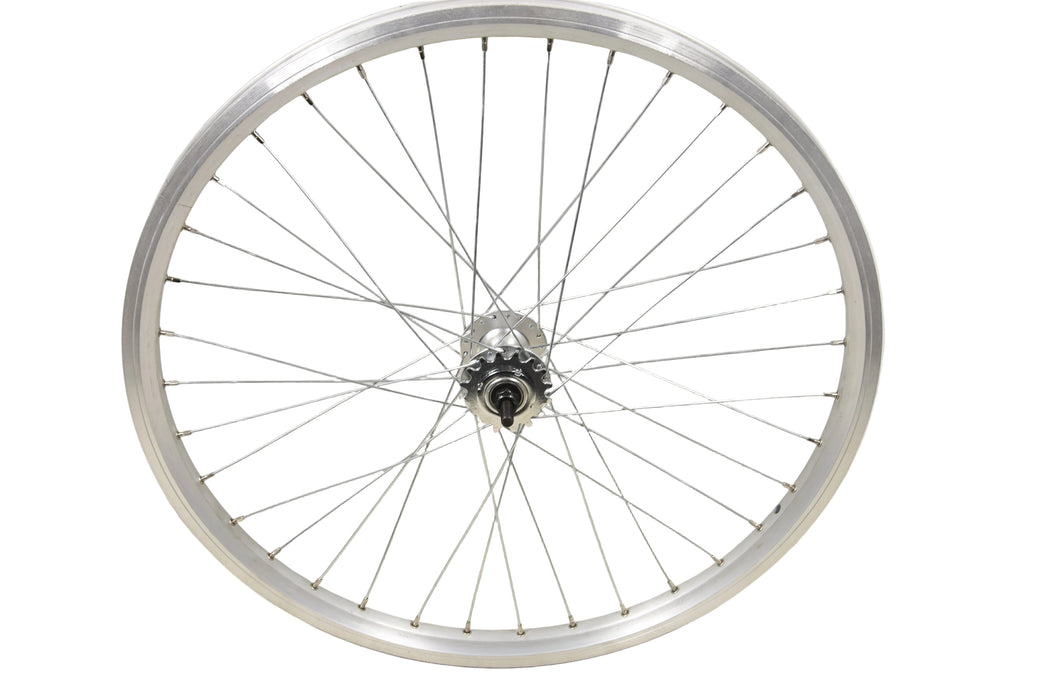 REAR 26 x1.75 (559-24) WIDE RIM FLIP FLOP FIXIE BIKE WHEEL SEALED HUB MTB CONVERSIONS