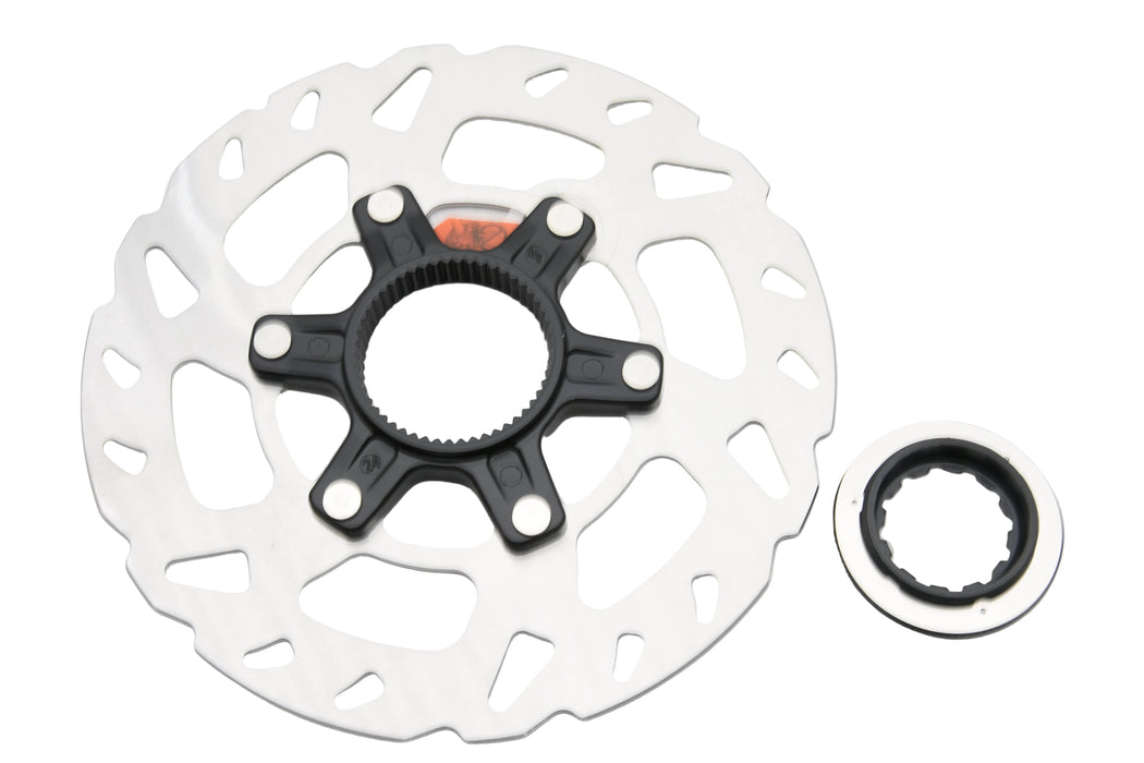 Shimano SLX SM-RT70 Centre Lock Disc Rotor 140mm Diameter + Lock Ring Center