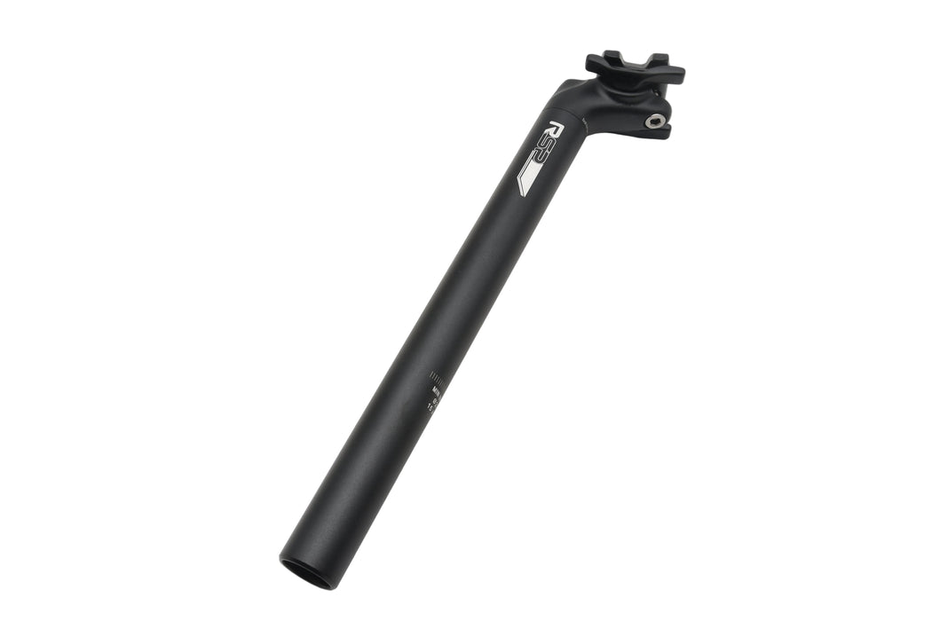 Raleigh RSP 27.2mm Black Seat Post Alloy Bike Pin 2 Bolt Saddle Clamp 300mm