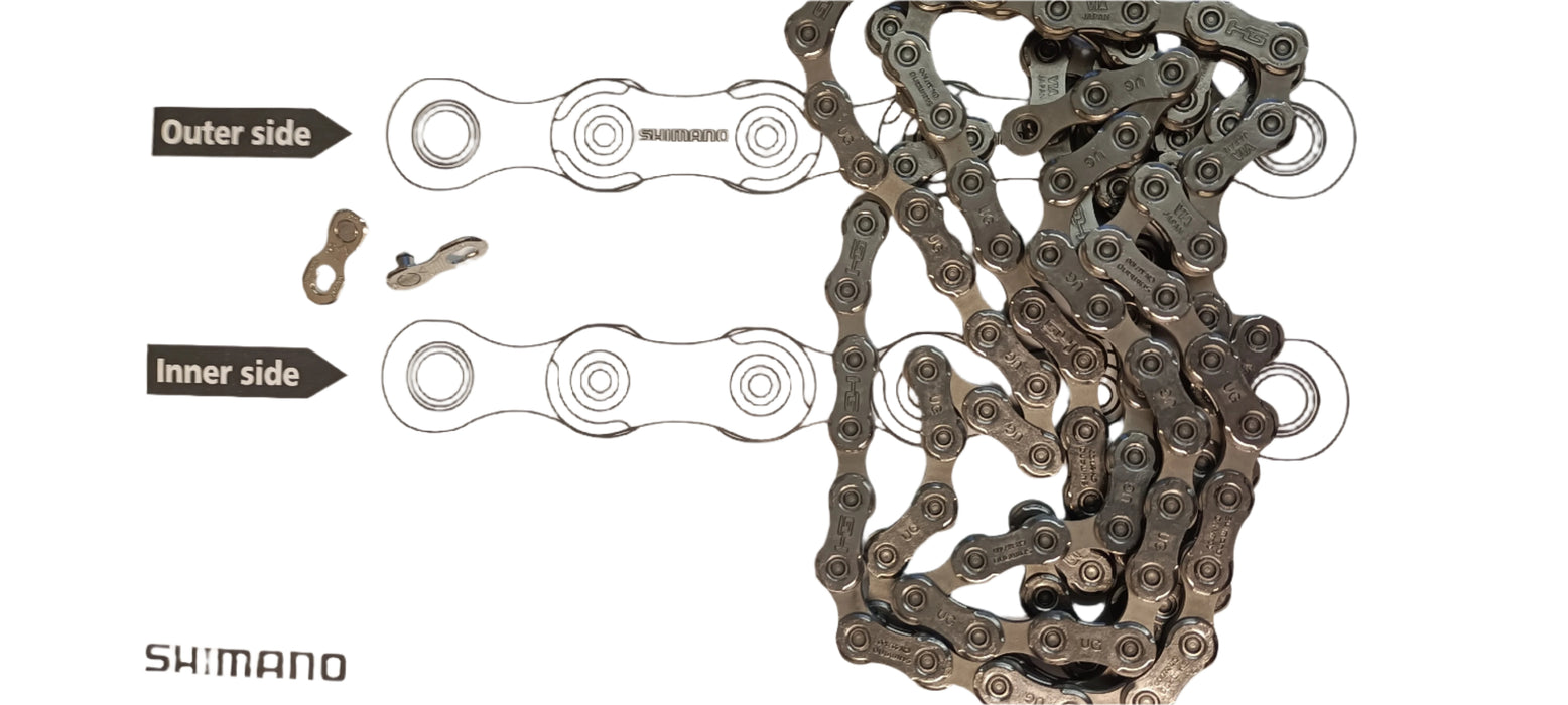 Shimano SLX M7100 12 Speed Chain 120 Link (60") + quick link CN-M7100