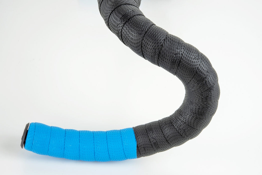 Level (Ribble) Two-Tone Road Bike Handlebar Bar Tape Black and Blue Comfort Non-Slip
