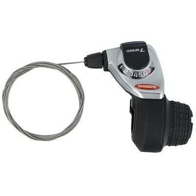 7 SPEED SHIMANO REVOSHIFT SL-RS40 TWIST GRIP BIKE INDEX GEAR SHIFTER REVO