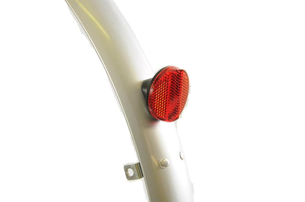 Cat-Eye 45mm Round Rear Reflector For Fitting On Full Length Bike Mudguards