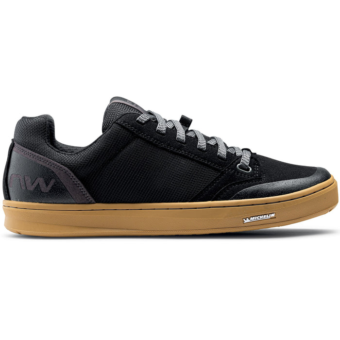 Northwave Tribe 2 Flat Pedal Shoes Men - black 8 1/2" (42 euro)  US 9.5 Michelin Sole