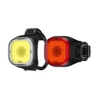 Knog Blinder "Square" Mini Bike Light Twin pack Front & Rear - 50 + 30 Lumens