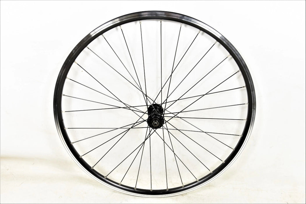 MTB ATB BIKE FRONT WHEEL 26 x 1.75 559 x 19 DUAL WALL RIM QUICK RELEASE HUB BLACK