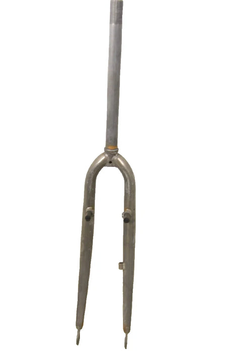700c HYBRID DUTCH BIKE RIGID STEEL FRONT FORK UNPAINTED 1" LONG STEERER 295mm
