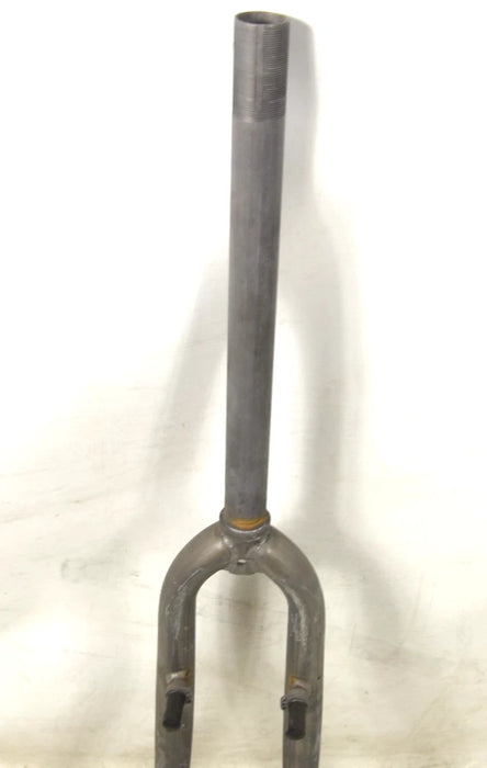 700c HYBRID DUTCH BIKE RIGID STEEL FRONT FORK UNPAINTED 1" LONG STEERER 295mm