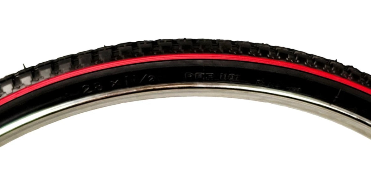 26 x 1 1/2 (40-584) Black Roadster Tread For Vintage Bikes Redline  Tyre Or Tube