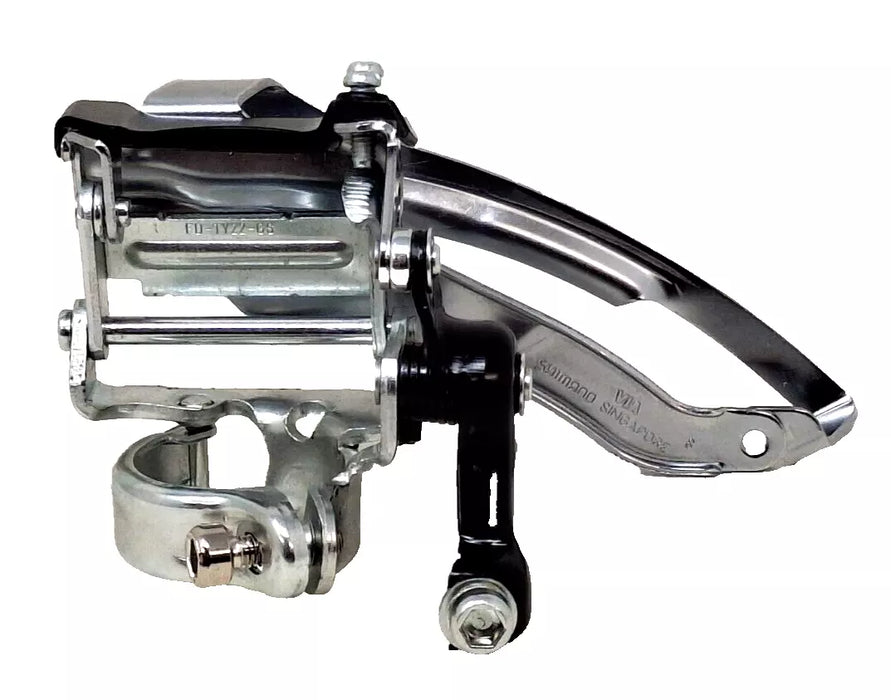 Top Pull Shimano TY22 Triple Front Gear Mech 31.8mm SIS Front Derailleur 6 Or 7 Speed  Mountain Bike