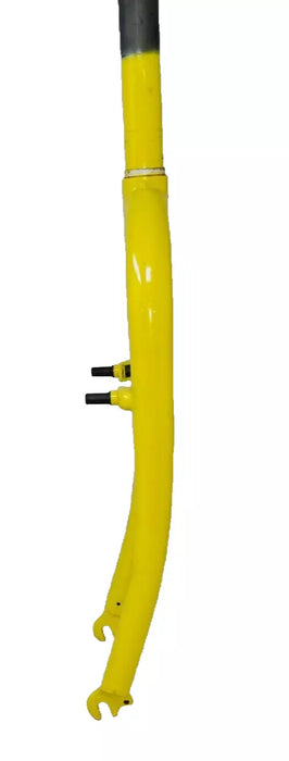 MOUNTAIN BIKE-ATB 26" YELLOW RIGID STEEL FRONT FORK 168mm COLUMN FACTORY BARGAIN