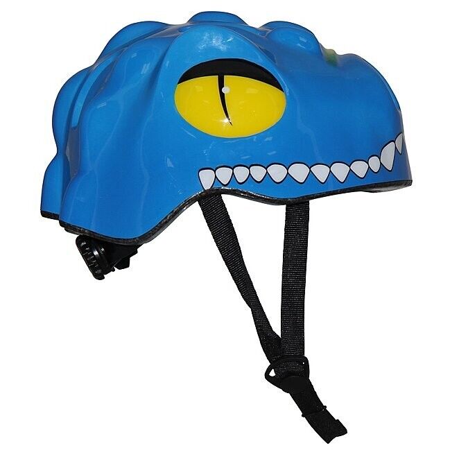 Dinosaur T-Rex Children's Blue Bike Helmet Kiddies Cycle Cycling Skate 48-54cm