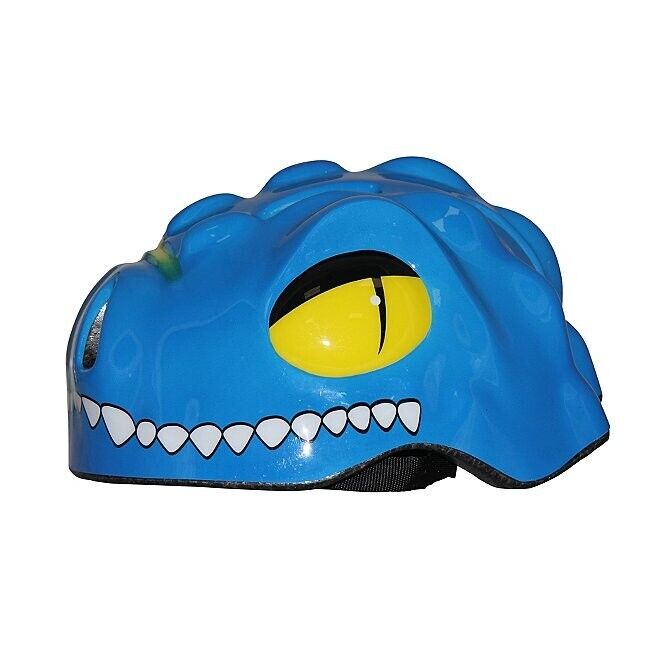 Dinosaur T-Rex Children's Blue Bike Helmet Kiddies Cycle Cycling Skate 48-54cm