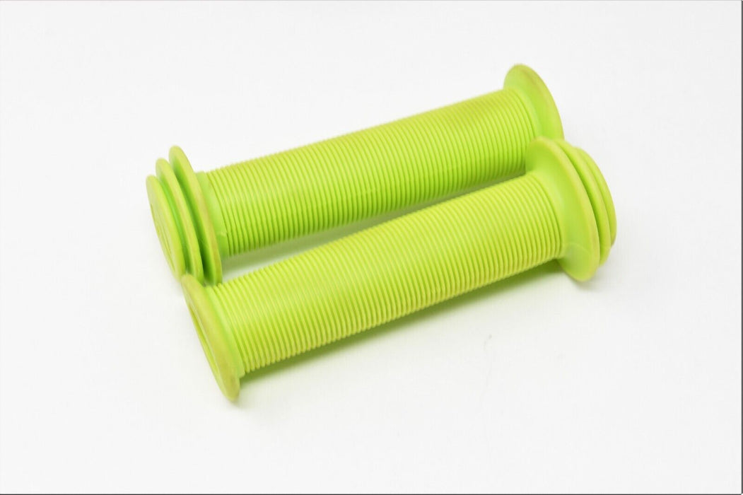 Cannondale Logo Green Bike 120mm Handlebar Kids Grips Ribbed Pattern non slip