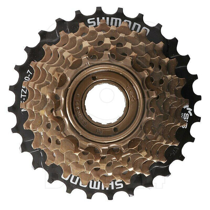 Shimano 7 Speed MF-TZ500-7 14 - 28T Screw On MTB Bicycle Freewheel