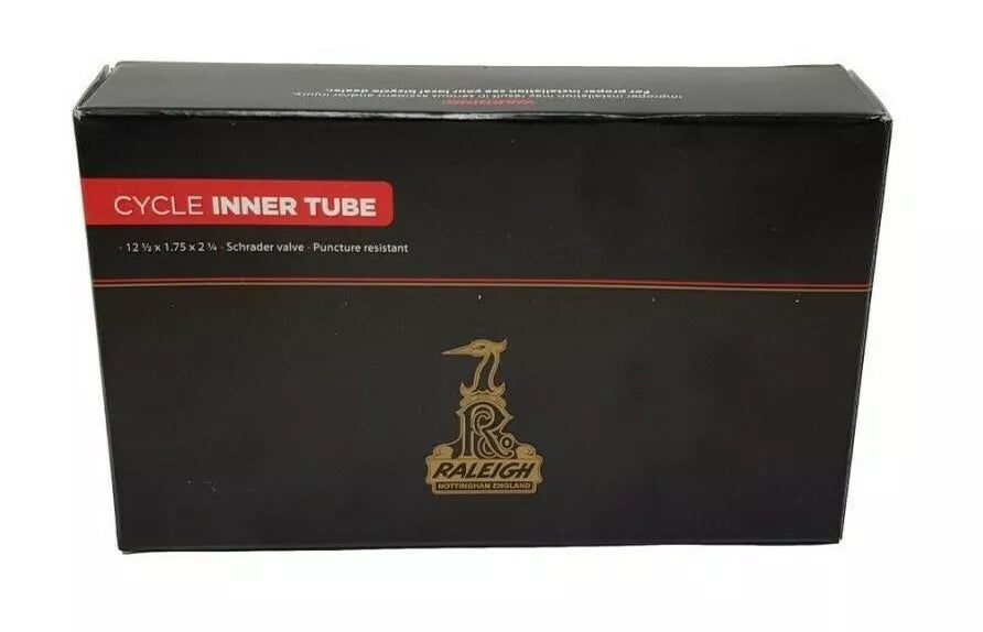 RALEIGH 12 1-2 x 1.75 12 1-2 x 2 1-4 PUNCTURE RESISTANT INNERTUBE TOP QUALITY