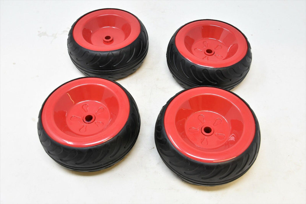 Wide Plastic Bicycle Stabiliser Wheels Or Other Use 5 1/4" (130mm) Buy 2 Or 4