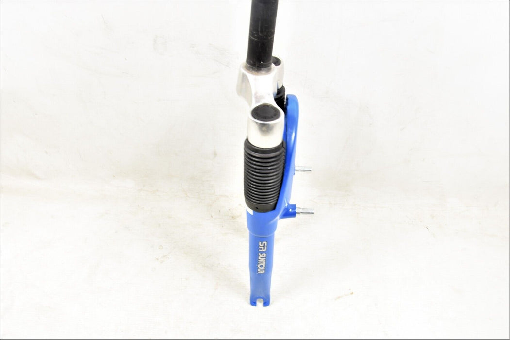 20" Suntour Bike Suspension Fork 1" 25.4mm 136mm Threaded Steerer V Brake Blue