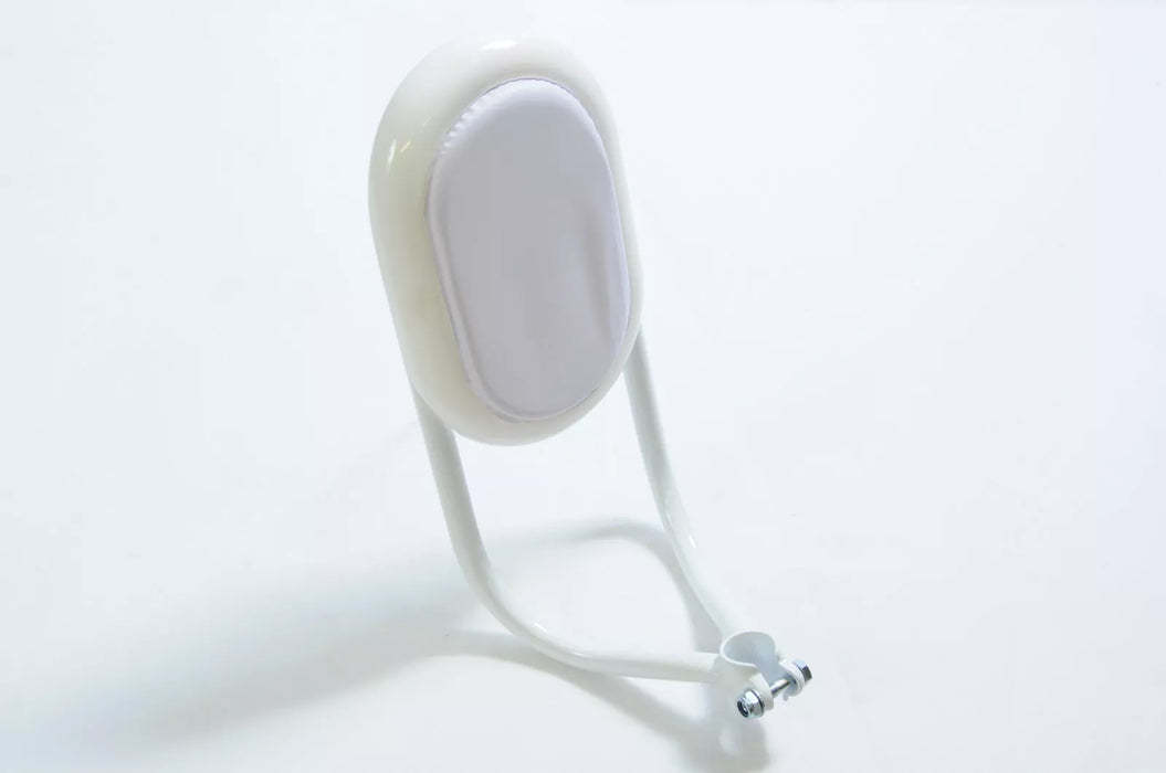 Saddle Back Support Special Needs Disability Aid For Childs Bike Or Trike White