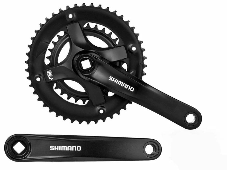 Wholesale Job Lot Box of 20 TWENTY x Shimano Tourney FC-TY501 Double Chainwheel Chainset  46/30 170mm Square Taper