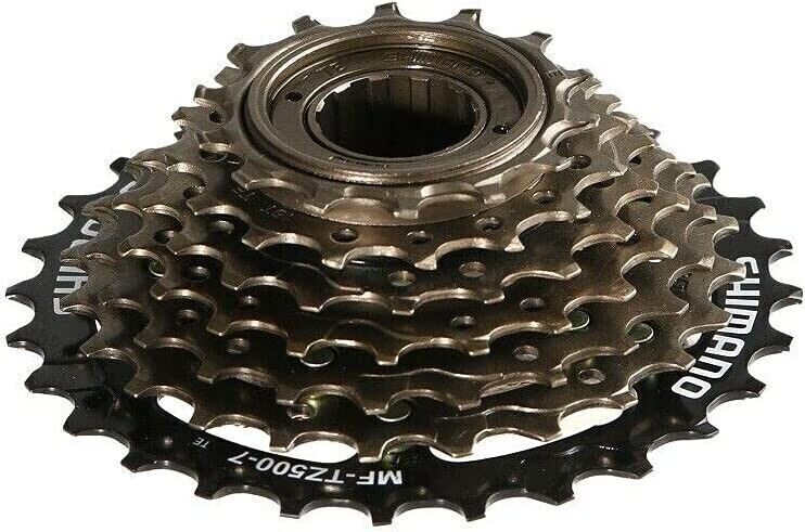 Shimano 7 Speed MF-TZ500-7 14 - 28T Screw On MTB Bicycle Freewheel