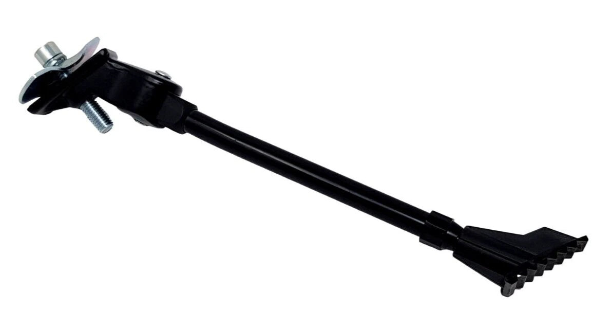 Bike Kickstand 24" 26" 27.5" 28" 29" 700c Wheel Prop Stand Steel Bigfoot Black