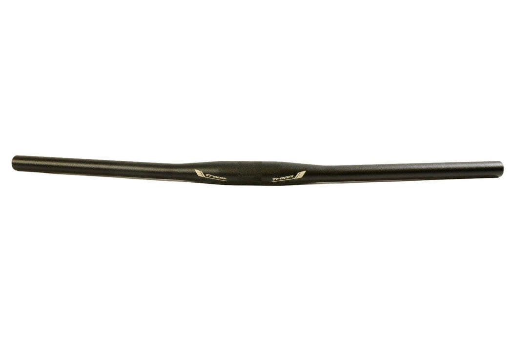 Wide Alloy Straight 31.8mm Centre Bike Handlebars Satin Black 680mm Or 660mm