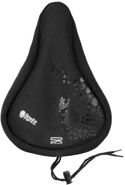 Selle Royal Bike Memory Foam Saddle Cover Comfort Cushion Padded - Black