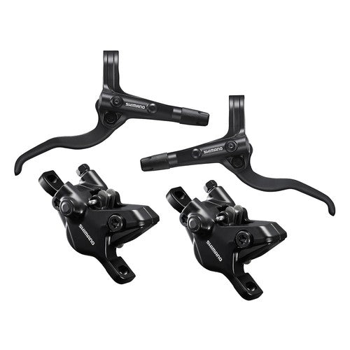 Wholesale Job Lot Box of 25 TWENTY FIVE  x Shimano BR-MT410 / BL-MT401 Hydraulic Disc Brake Set - 1000mm / 1700mm Hose Euro Set-Up Front and Rear