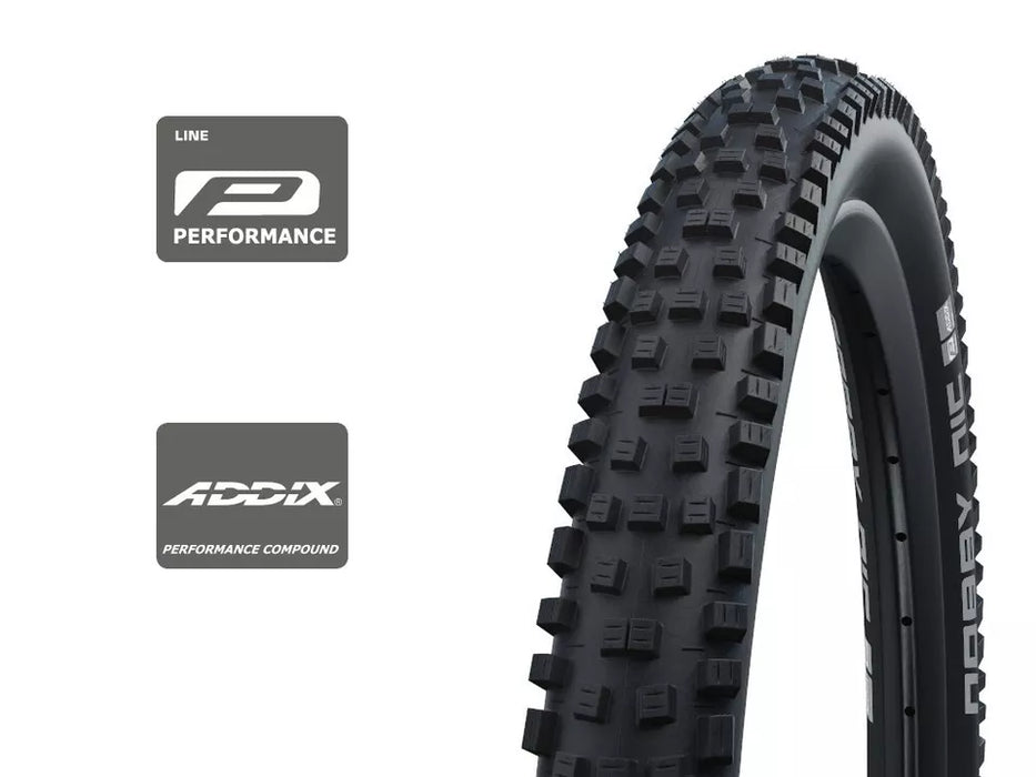 Schwalbe Addix Performance Nobby Nic Folding 29 x 2.40" MTB Bike Tyre