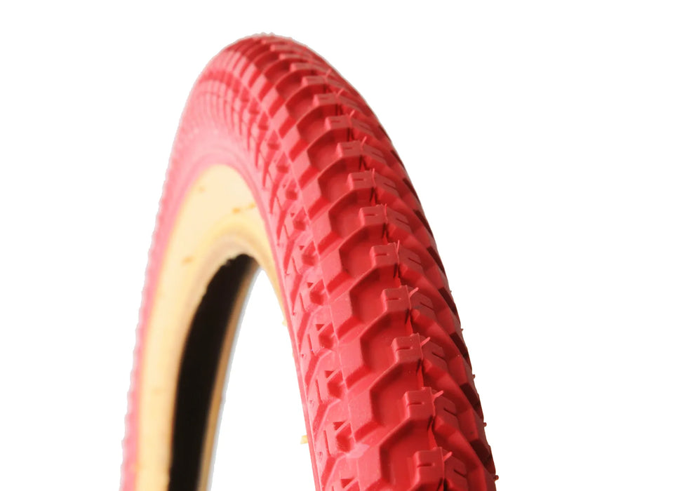 26 x 2.125 SNAKEBELLY RED GUMWALL RALEIGH BOMBER-CRUISER TYRE