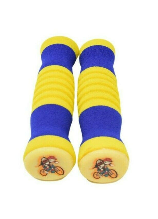 Dennis The Menace Kids Bikes And Trikes Blue And Yellow Handlebar Grips Beano