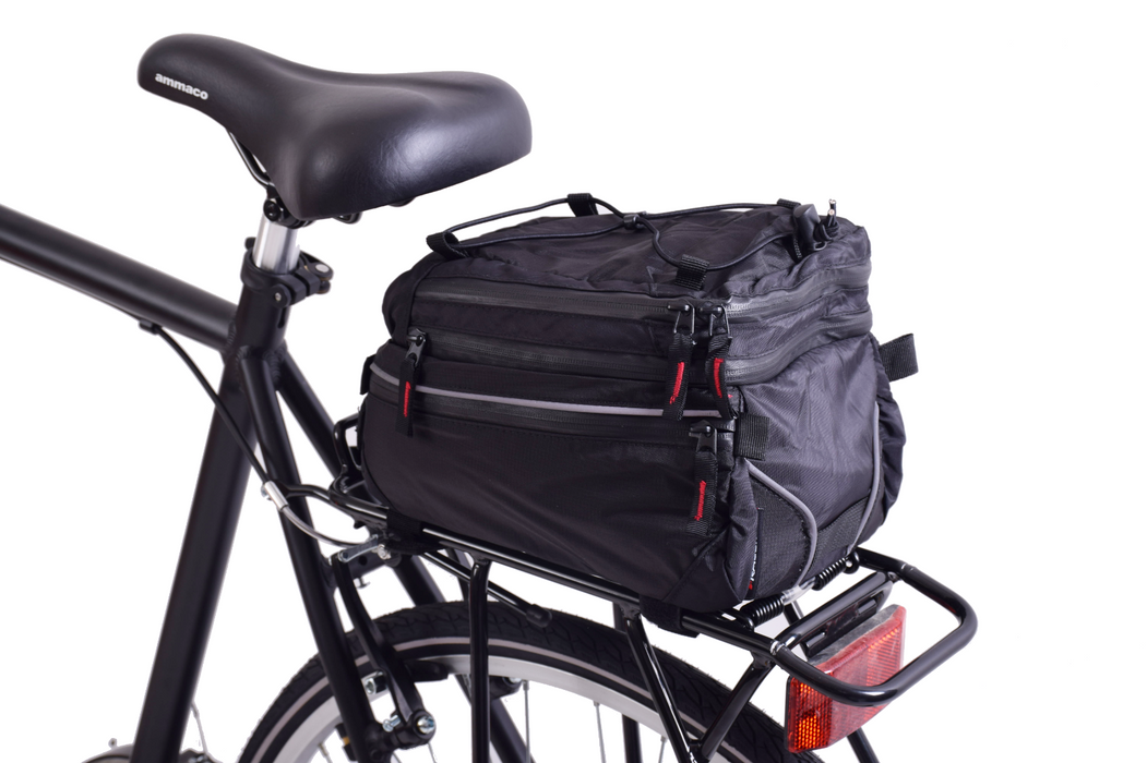 Raleigh Rear Bike Rack Pannier Bag Commuter Travel Pack 9.5L RRP £32.99