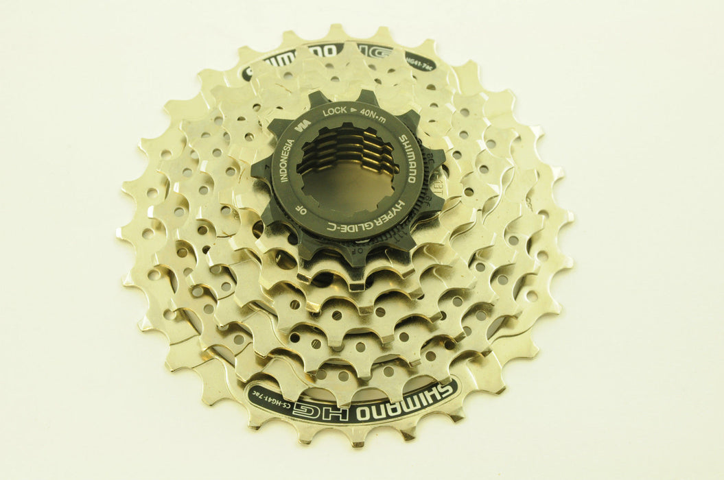 GENUINE SHIMANO 7 SPEED HG 11-28 CASSETTE FREE HUB COG SET NEW STOCK CP MTB BIKE