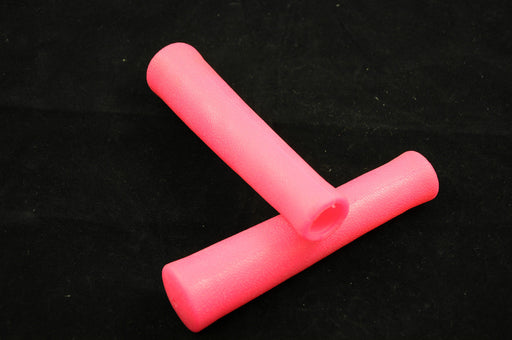 TRENDY BRIGHT PINK HANDLEBAR GRIPS 160mm LONG IDEAL FIXIES & MOST BIKES - Bankrupt Bike Parts