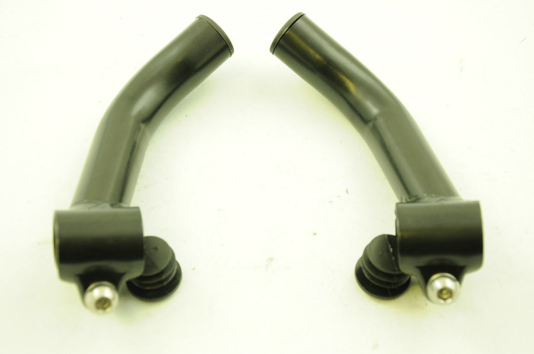 PAIR BLACK SHORT SKI STYLE HANDLEBAR BAR ENDS MOUNTAIN BIKE ANY BIKE SALE PRICE