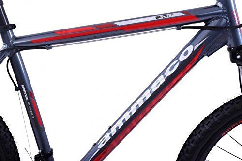 AMMACO ALPINE SPORT 21 SPEED MENS ALLOY MTB WITH DISC BRAKES 26" WHEEL 23" FRAME