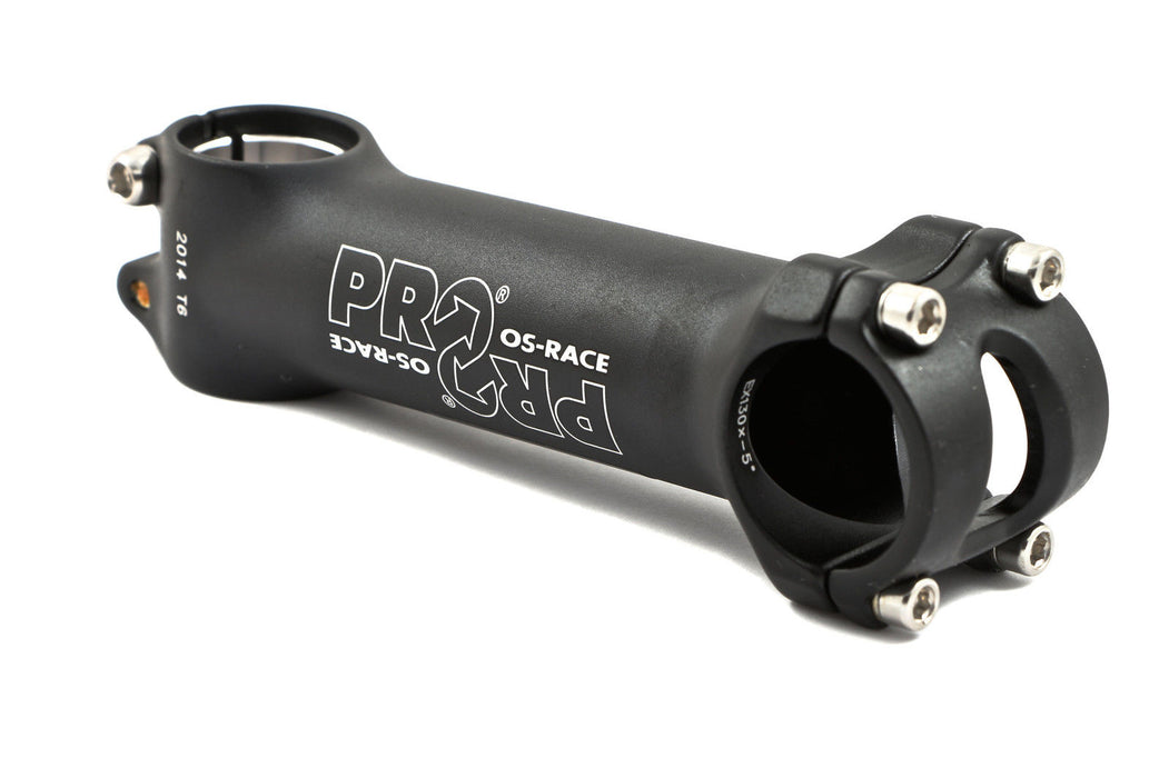 PRO 25.4 & 28.6mm RACING BIKE AHEAD HANDLEBAR STEM FOR OVERSIZE HANDLEBARS BLACK