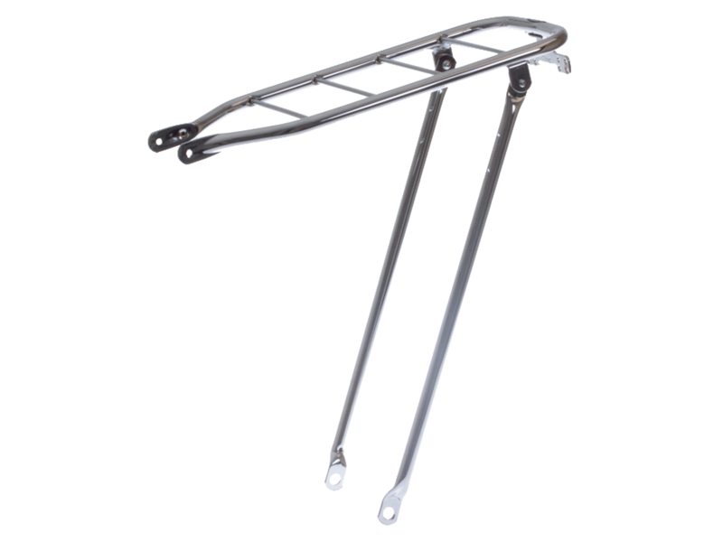 STECO CHROME PLATFORM RACK CYCLE PANNIER CARRIER SUITS 24” WHEEL SIZE BIKES