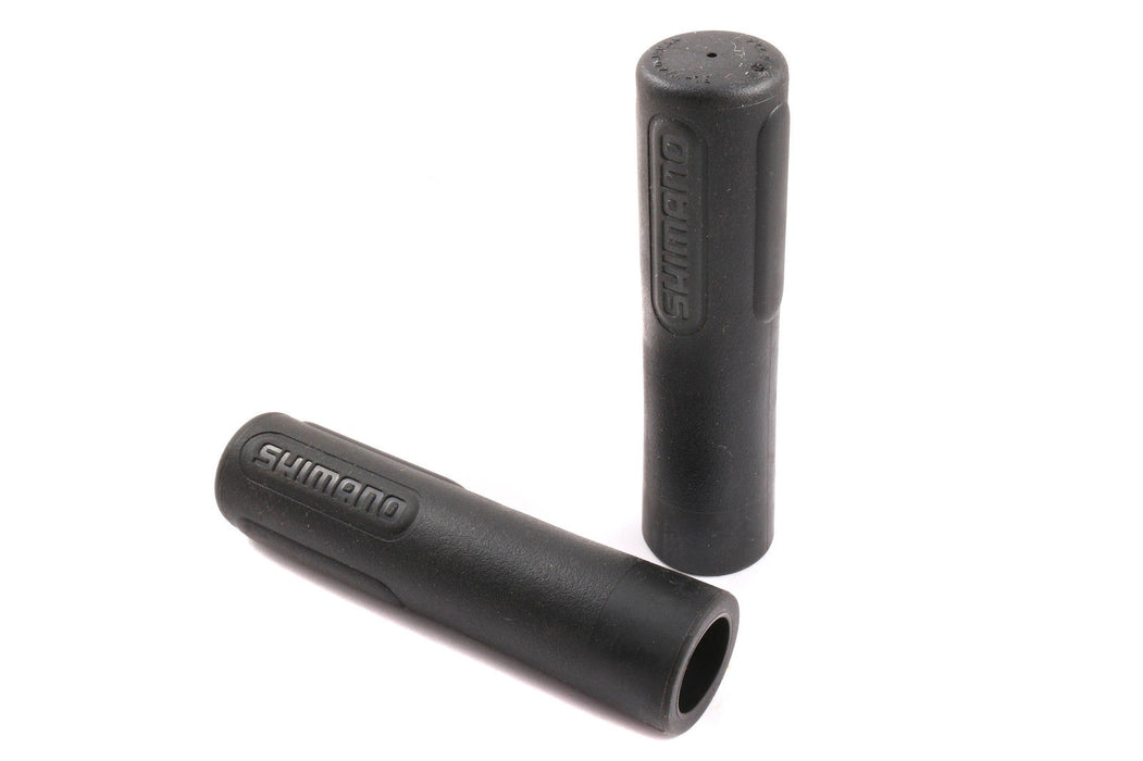 SHIMANO BIKE RUBBER HANDLEBAR GRIPS 120mm BLACK SUIT MTB HYBRID ETC BL-IM40