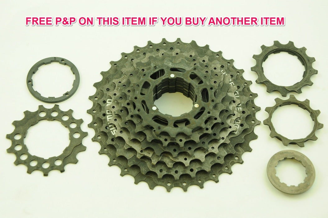 SHIMANO ALIVIO 9 SPEED 11-34 CASSETTE FREE HUB COG SET MTB BIKE 45% OFF RRP