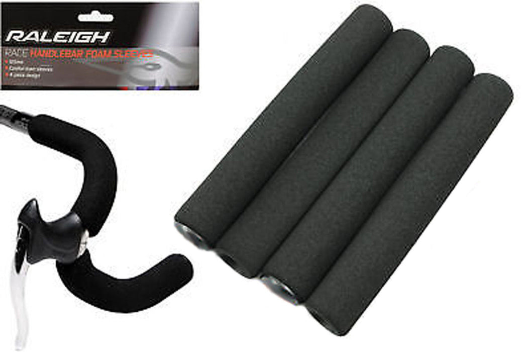 RALEIGH DROP HANDLEBAR FOAM SLEEVES GRIPS 50% OFF RRP