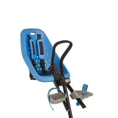 YEPP MINI BLUE FRONT MOUNT BIKE CHILD SEAT FOR AHEAD STEM CYCLES 45% OFF + STAND - Bankrupt Bike Parts