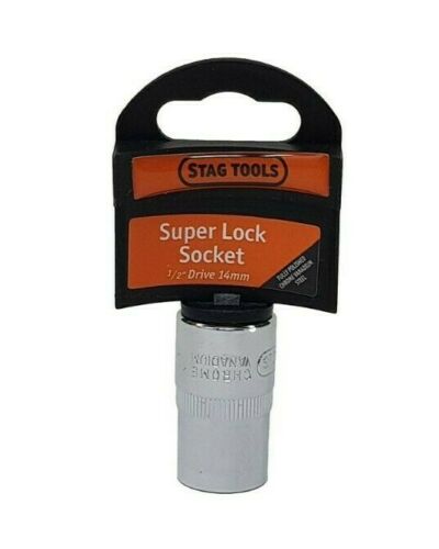 Super Lock Socket 1/2'' Drive 8mm - 30mm Stag Tools Diy Garage Tools