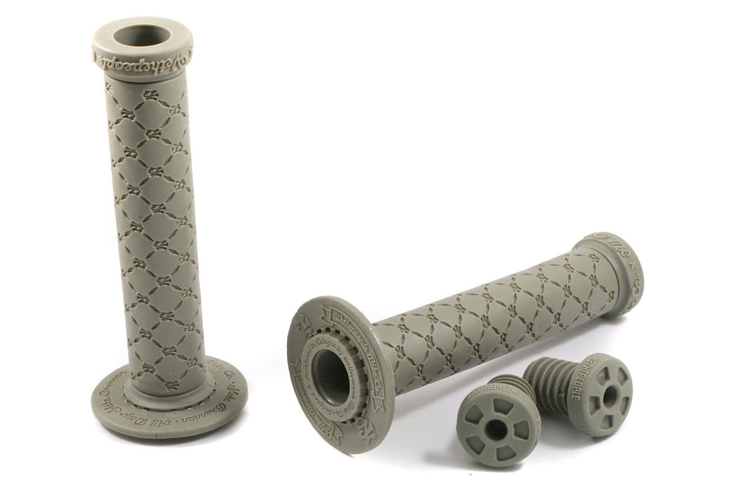 60% OFF WETHEPEOPLE “ALL DAY” BMX MIKE BRENNAN WTP HANDLEBAR GRIPS GREY COL