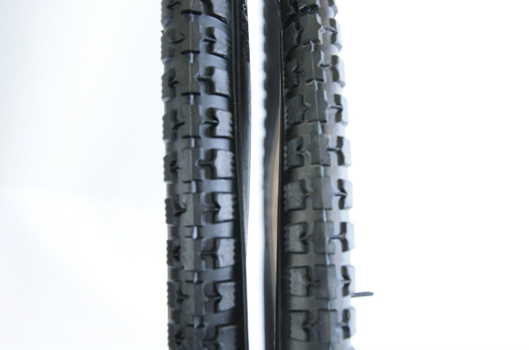 PAIR (2) 350A 14 x 1 3-8" x 1 5-8" (44-288) CHOPPER ERA BIKE CYCLE TYRES BLACK