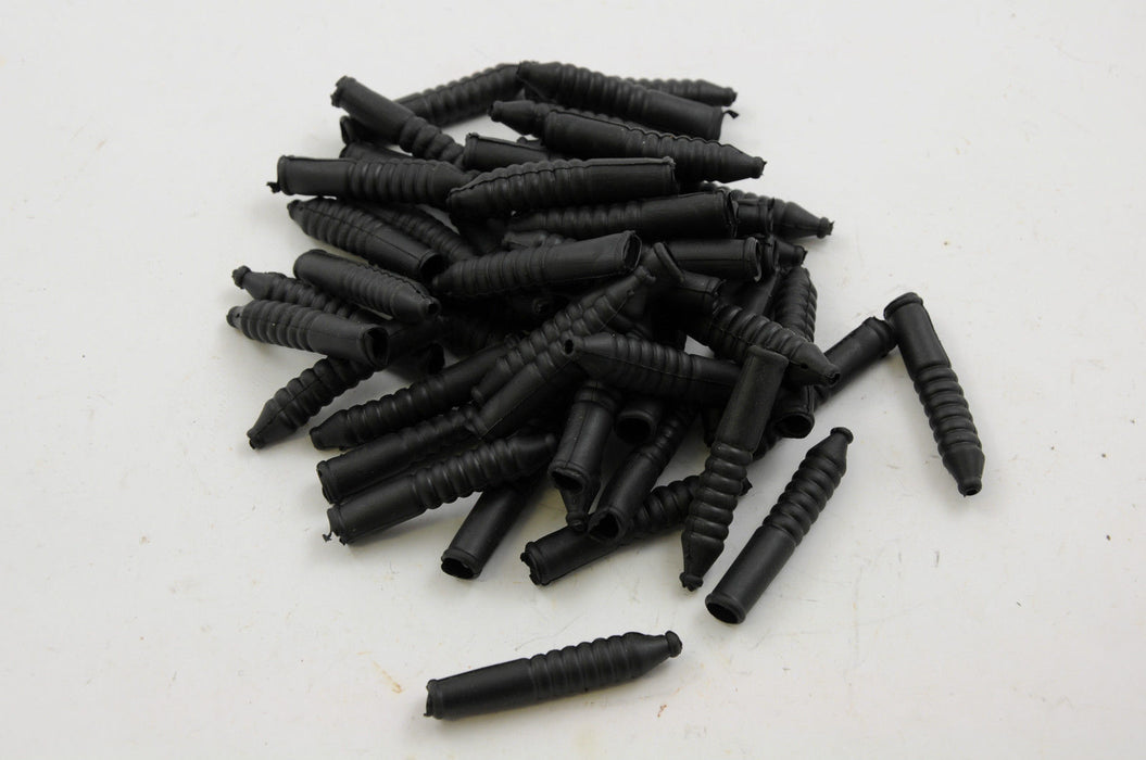 WHOLESALE JOB LOT 50 RUBBER GATORS FOR V BRAKE PIPES ALSO KNOWN AS NOODLES BLACK