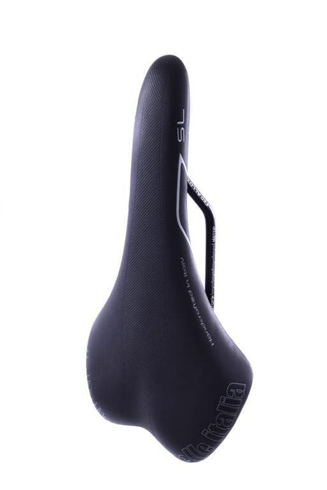 SELLE ITALIA SL LIGHTWEIGHT FIBREGLASS RACE SPORTS HANDMADE SADDLE BLK 50% OFF